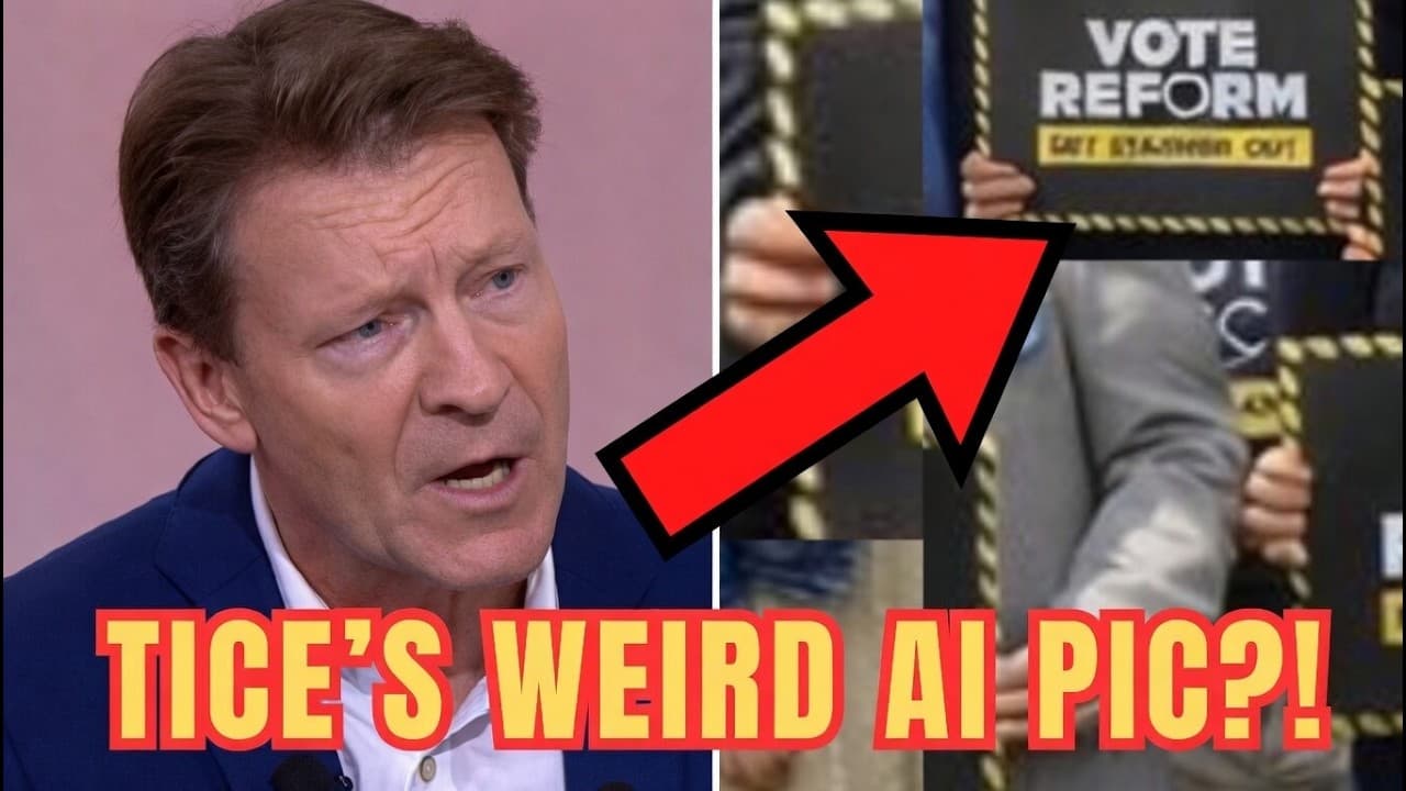 Richard Tice Faces Scrutiny Over AI-Manipulated Image