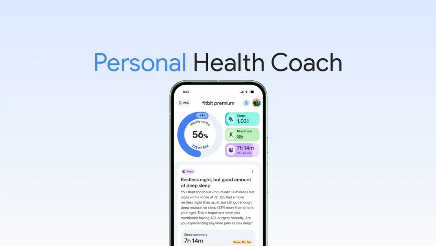 Google Integrates Medical Records with Fitbit AI Coach