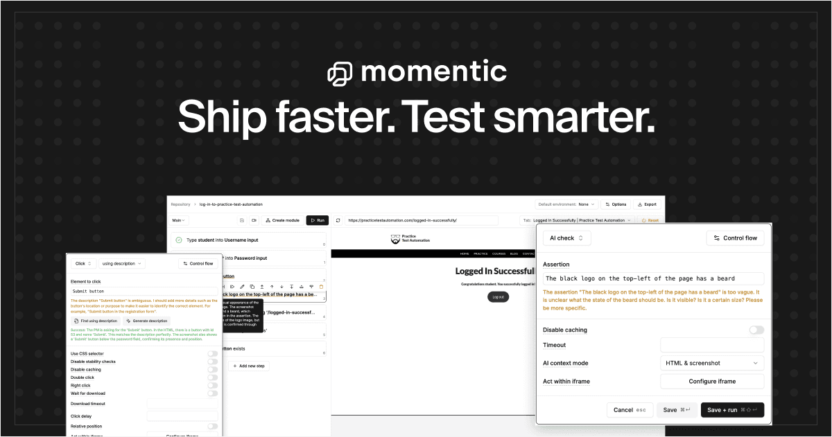 Momentic Secures $15 Million Funding Round to Advance AI-Powered Software Testing Automation