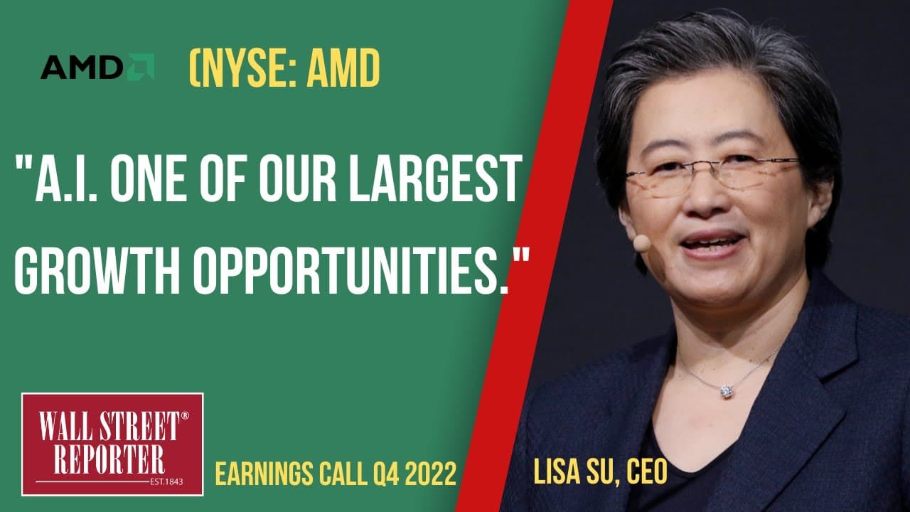 AMD CEO Predicts $1 Trillion AI Market by 2030