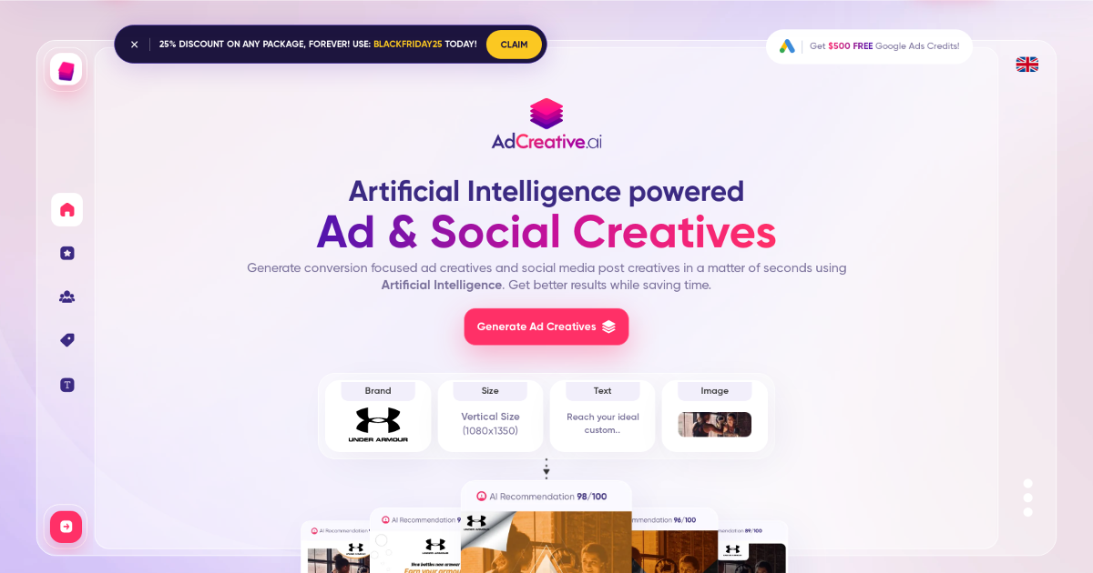 Adcreative.ai screenshot 1