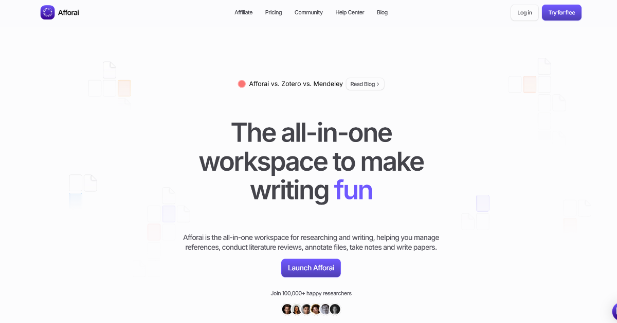 Afforai screenshot 1