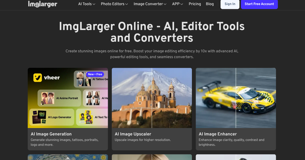 AI Image Enlarger screenshot 1