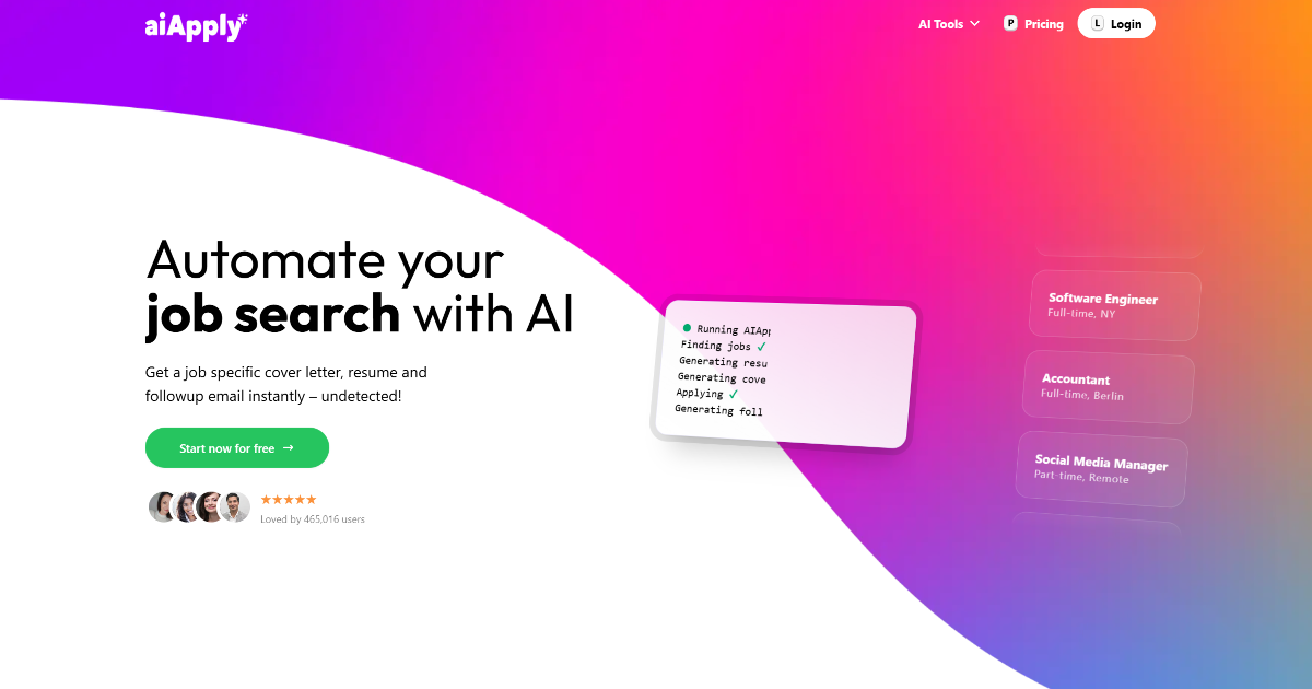 AIApply screenshot 1