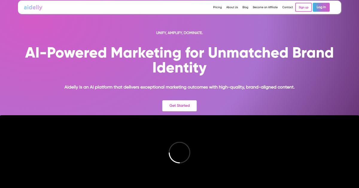 Aidelly screenshot 1