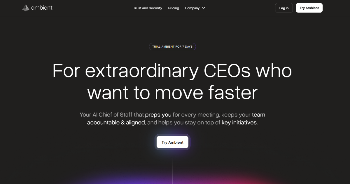 Ambient screenshot 1