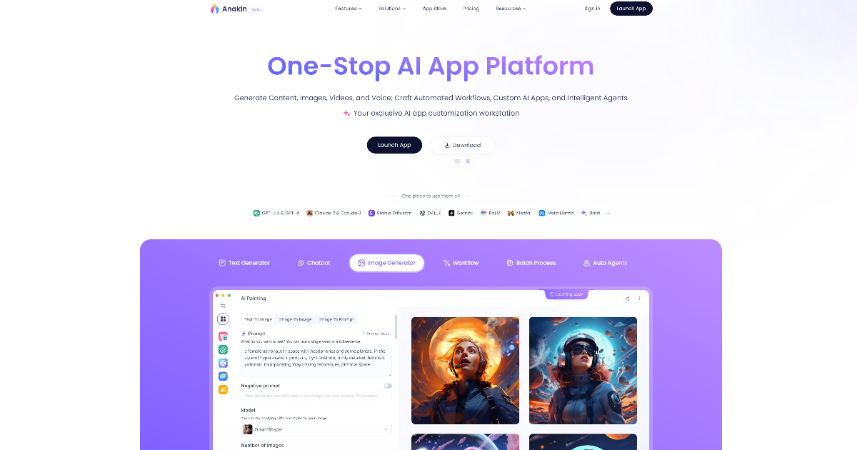 Anakin.ai screenshot 1