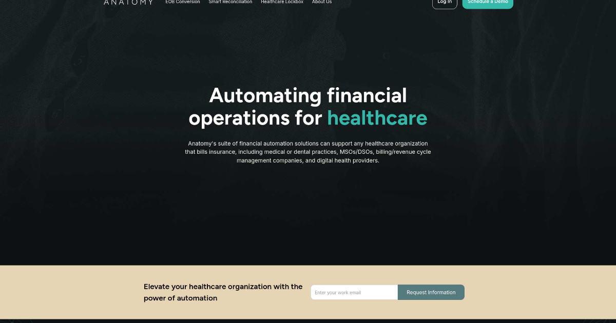 Anatomy Financial screenshot 1