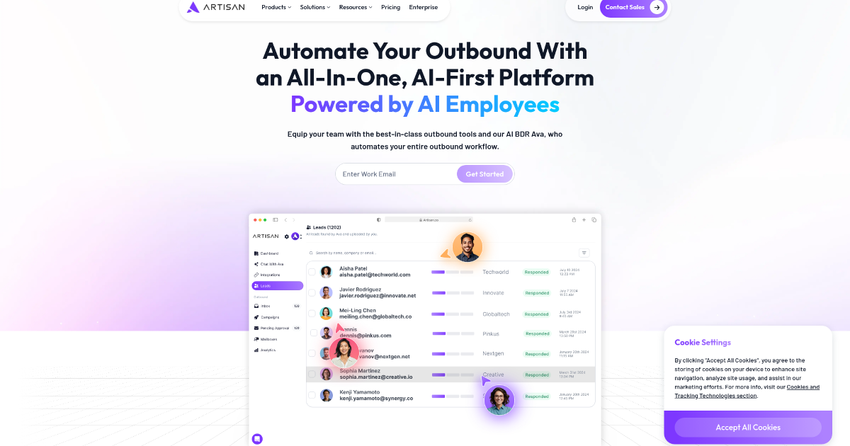 Artisan screenshot 1