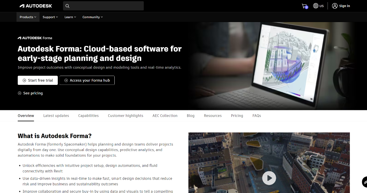 Autodesk Forma screenshot 1