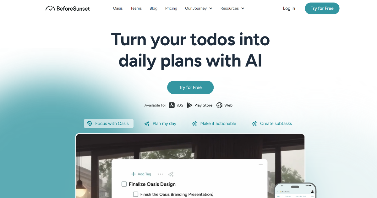 BeforeSunset screenshot 1
