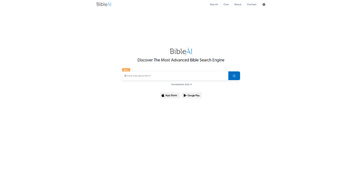 Bible AI screenshot 1