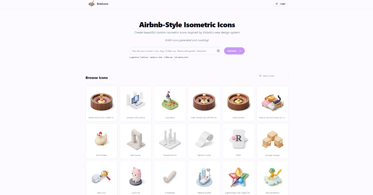 BnbIcons screenshot 1