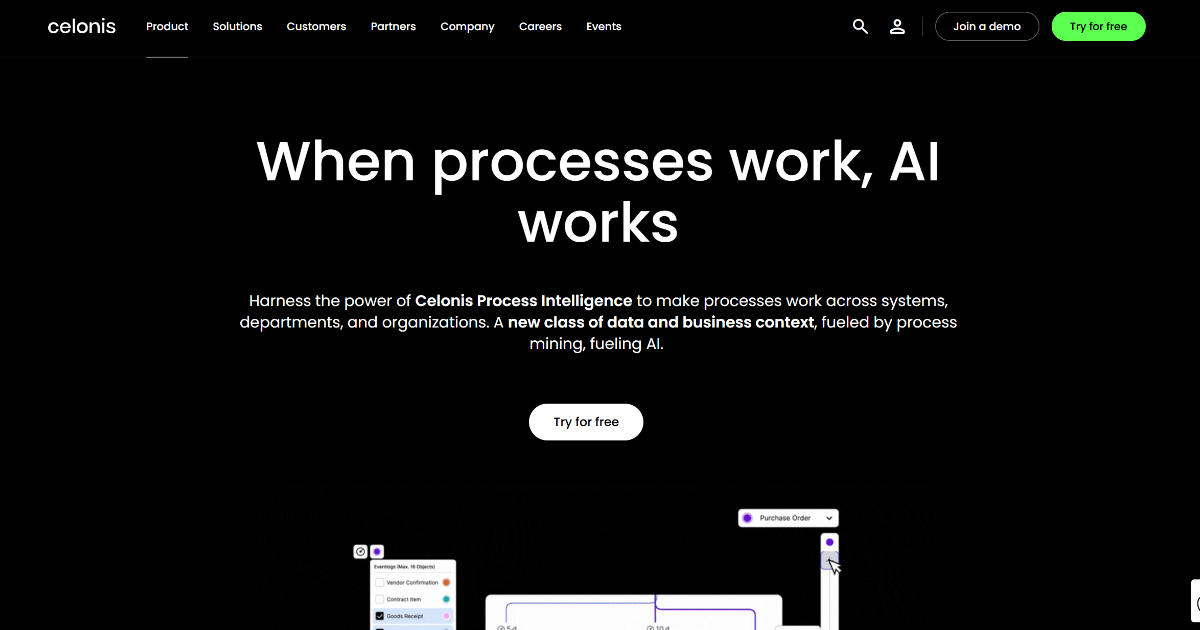 Celonis screenshot 1
