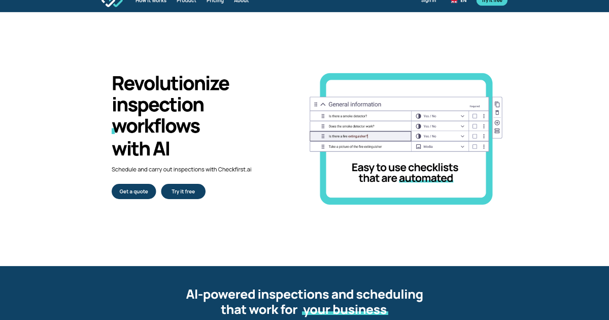 Checkfirst screenshot 1