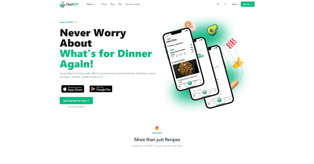 ChefGPT screenshot 1