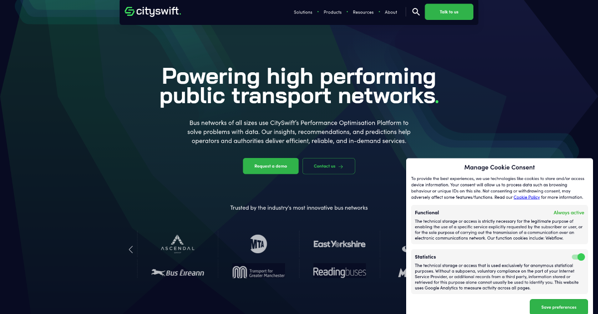 CitySwift screenshot 1