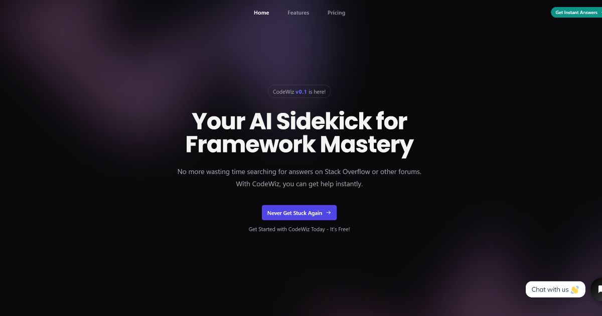 CodeWiz screenshot 1
