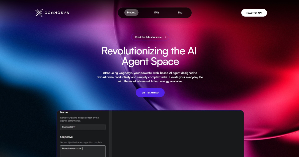 Cognosys screenshot 1