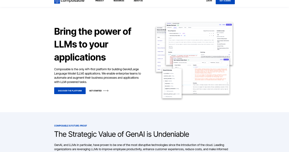 Composable Prompts screenshot 1