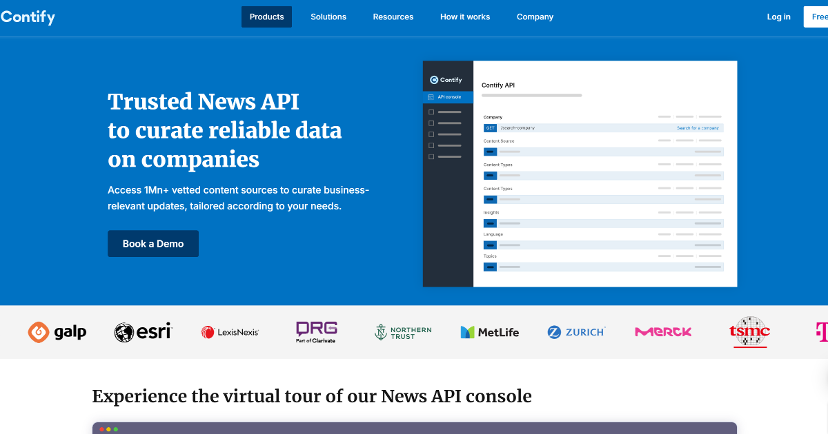 Contify News API screenshot 1