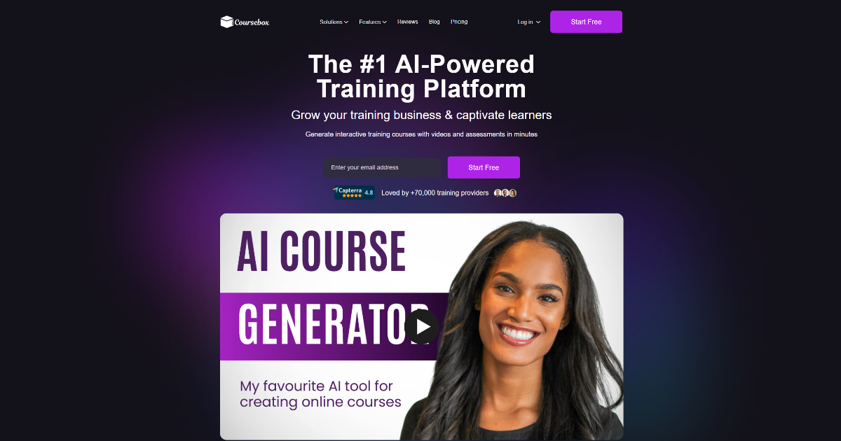 Coursebox screenshot 1