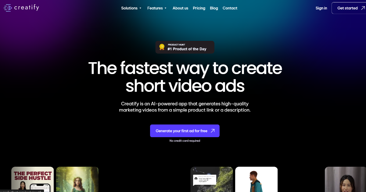 Creatify screenshot 1