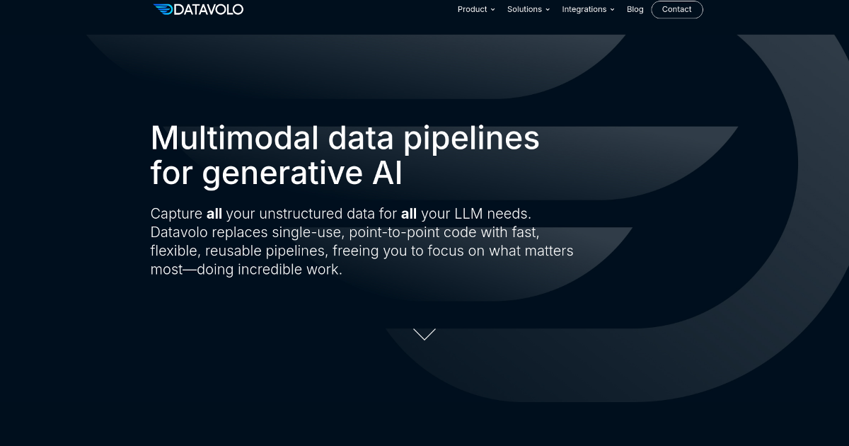 Datavolo screenshot 1