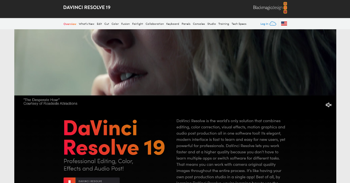 DaVinci Resolve screenshot 1