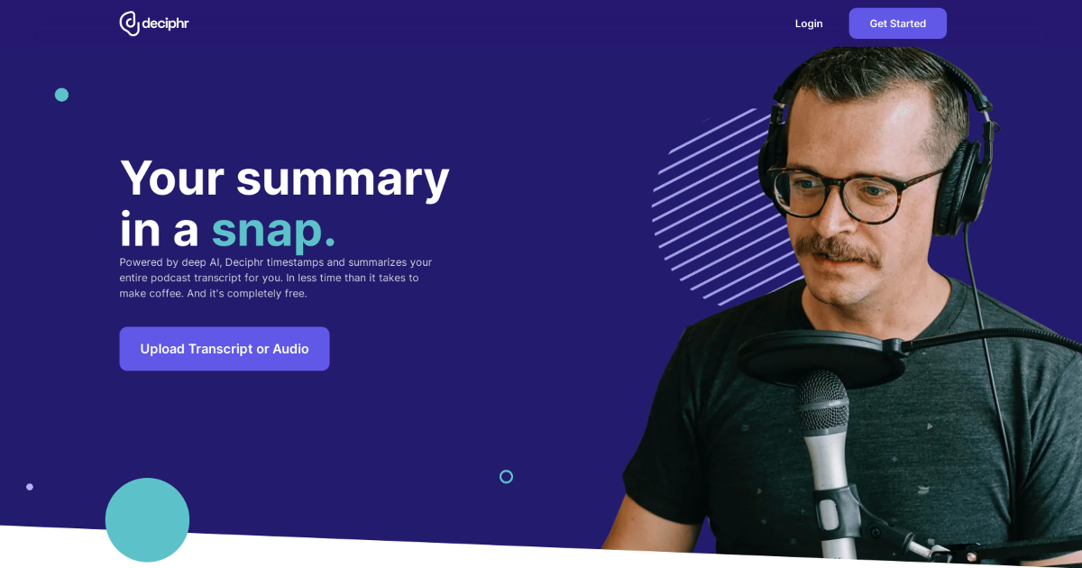 Deciphr Ai screenshot 1
