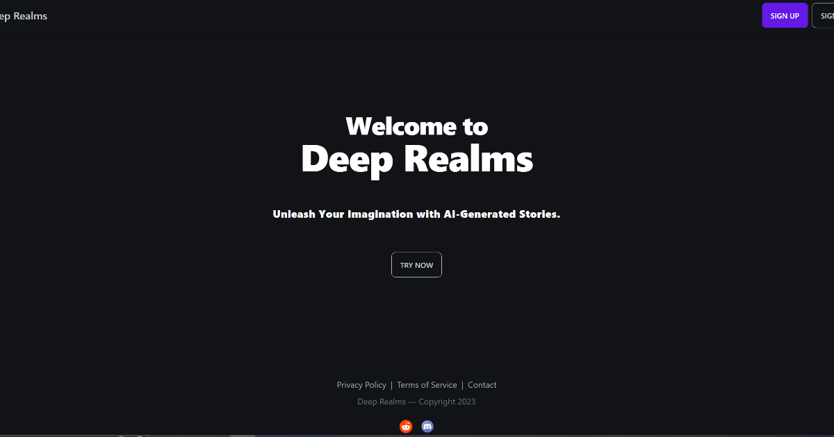 Deep Realms screenshot 1