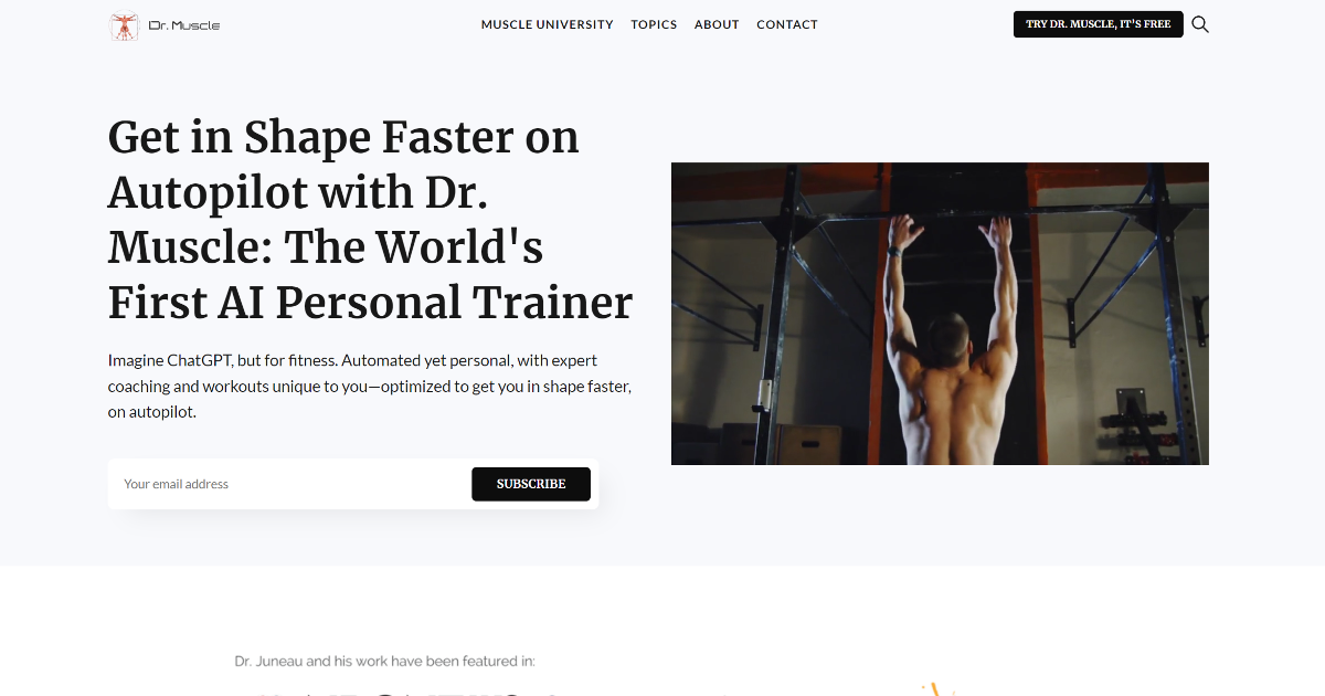 Dr. Muscle screenshot 1