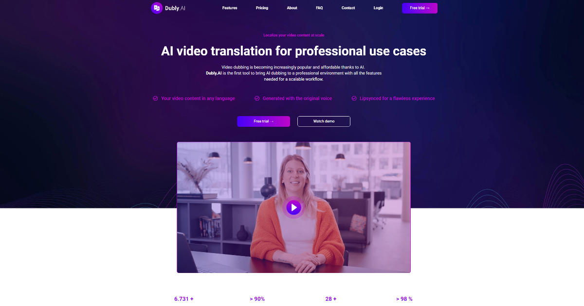 Dubly.AI screenshot 1