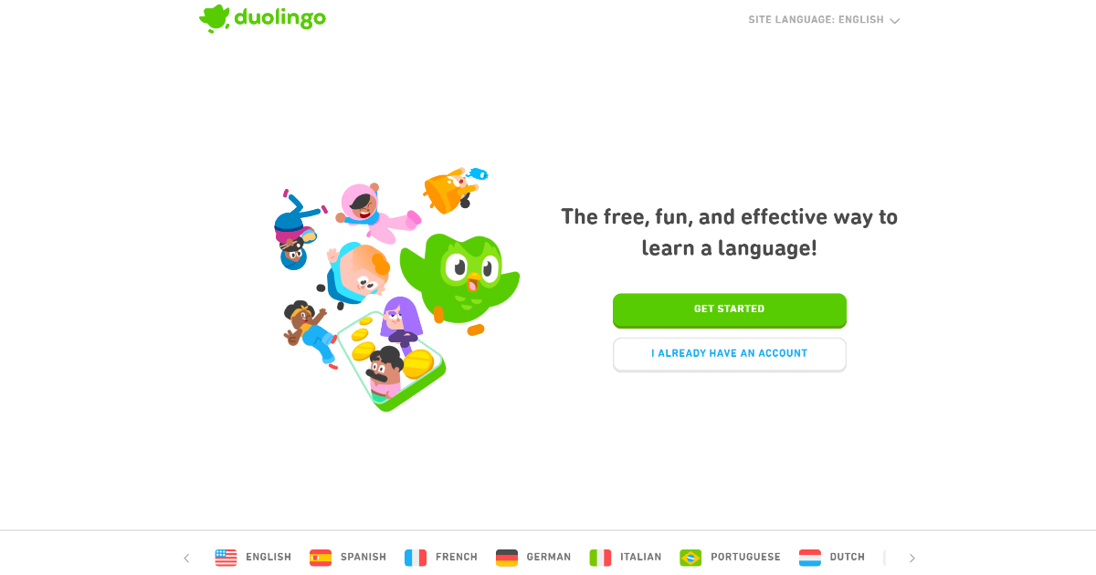 Duolingo screenshot 1