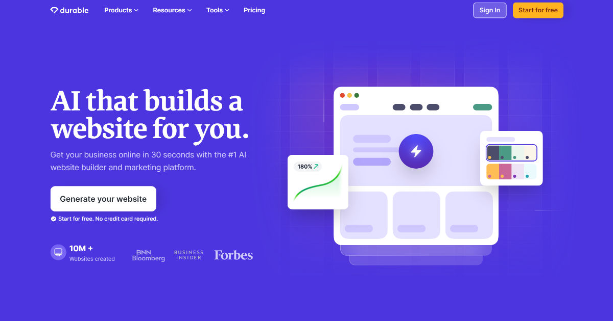 Durable.co screenshot 1