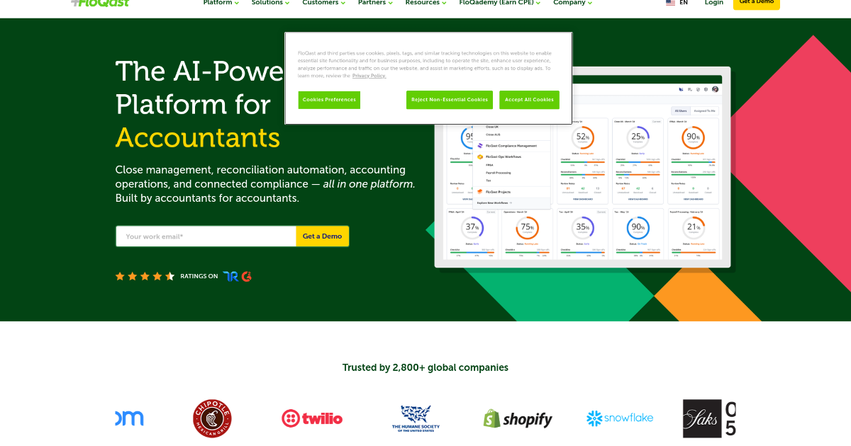 FloQast screenshot 1