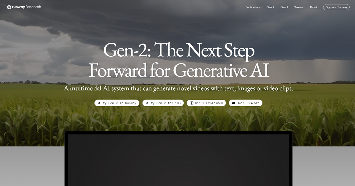 Gen-2 by Runway screenshot 1