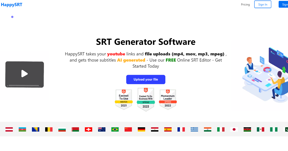 HappySRT screenshot 1