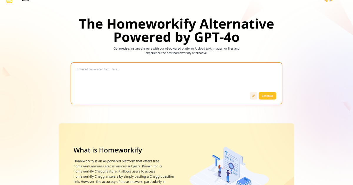 Homeworkify.im screenshot 1