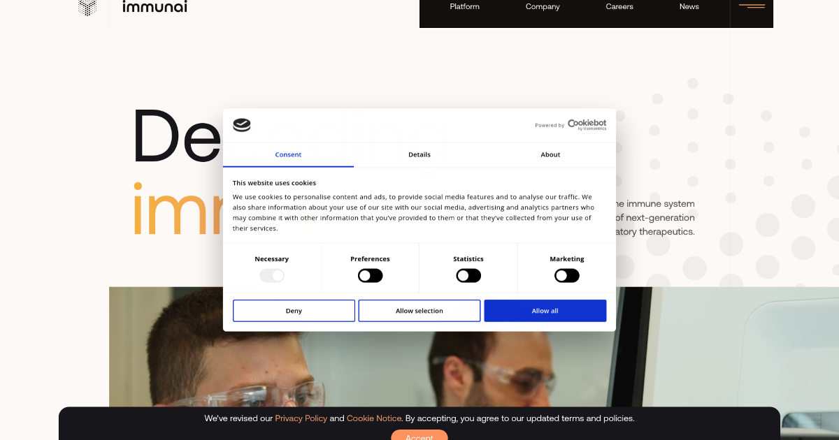Immunai screenshot 1