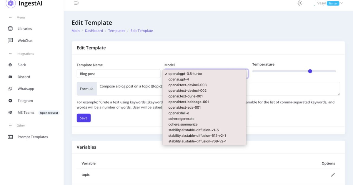 IngestAI screenshot 1
