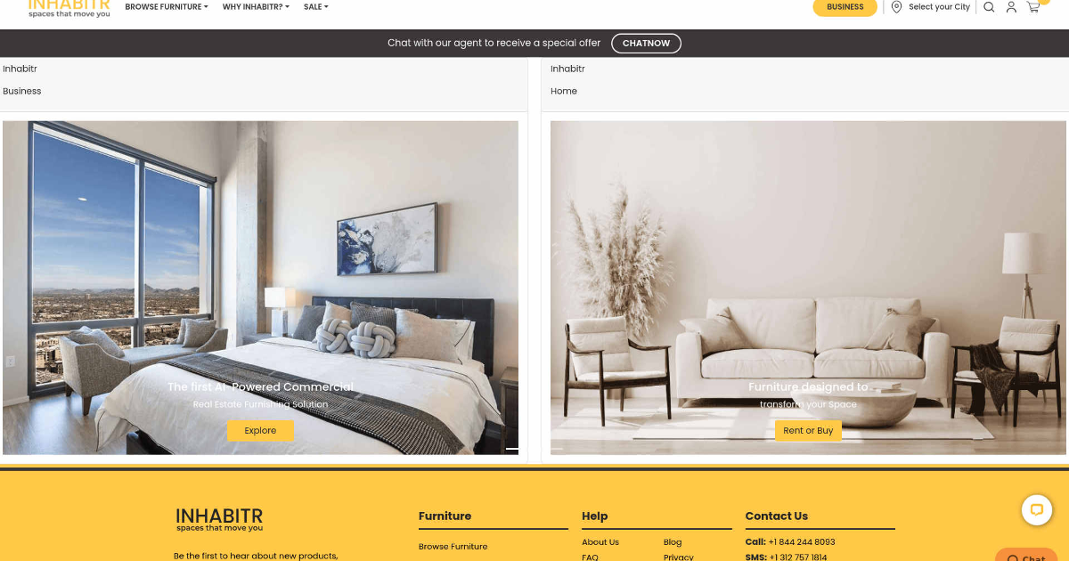 Inhabitr screenshot 1