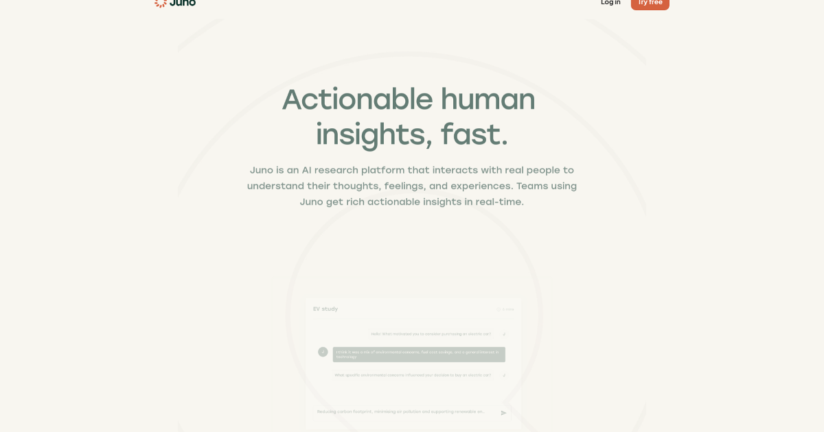 Juno Research screenshot 1