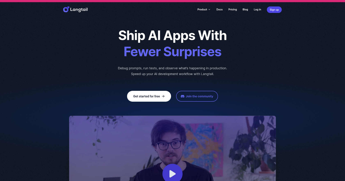 Langtail screenshot 1