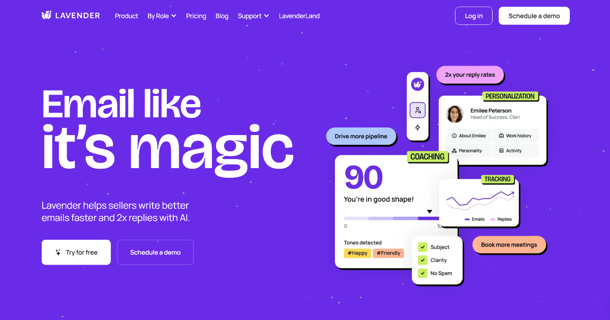 Lavender screenshot 1