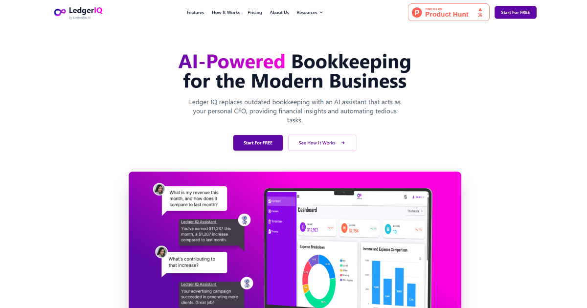 Ledger IQ screenshot 1