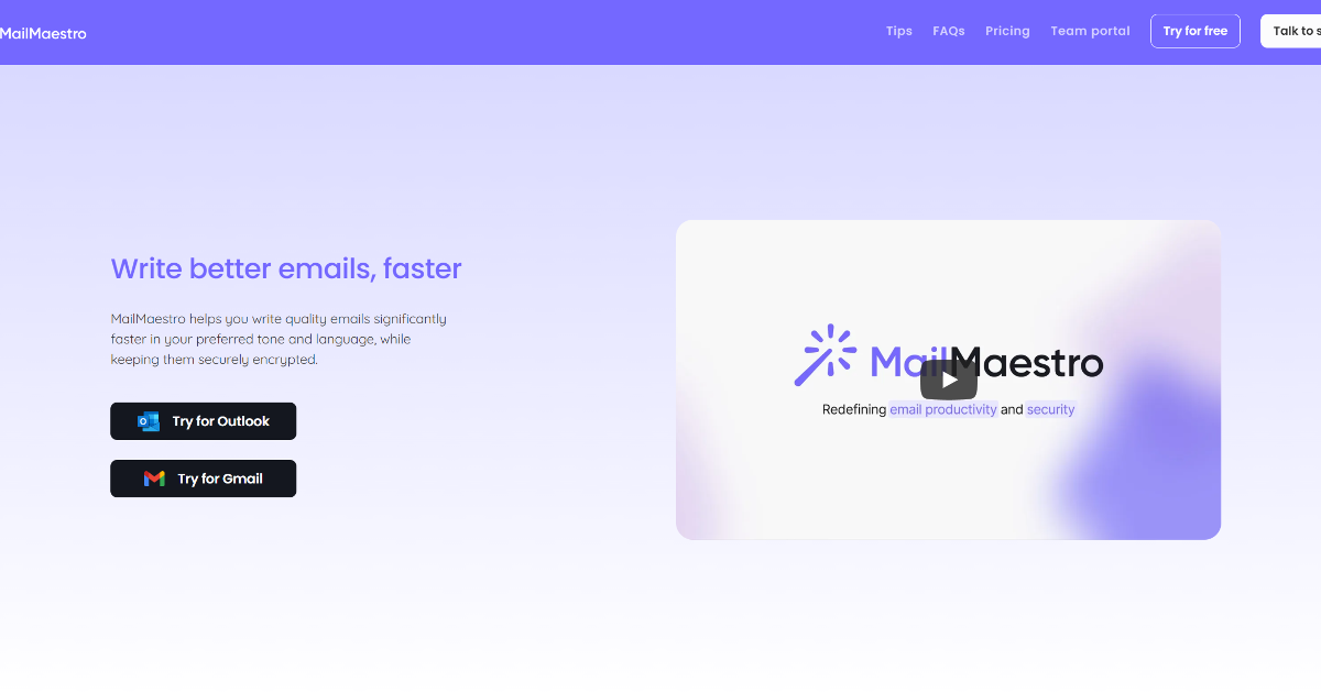MailMaestro screenshot 1