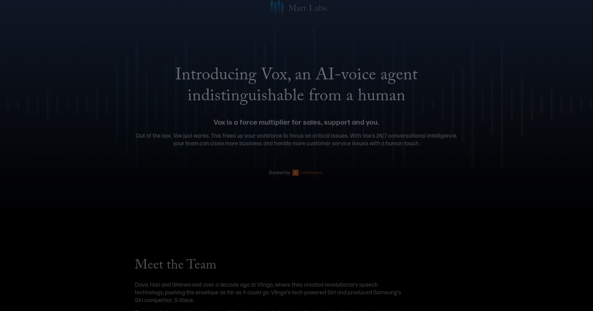 MarrLabs screenshot 1