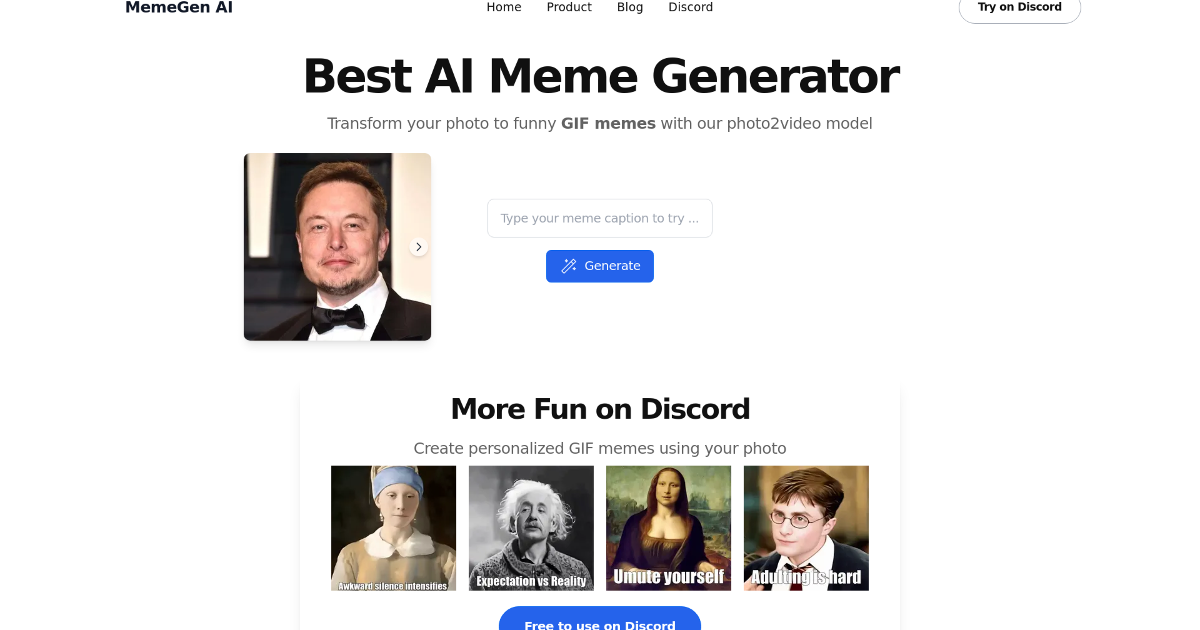 MemeGen AI screenshot 1