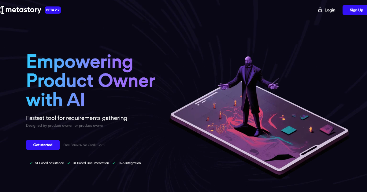 metastory AI screenshot 1